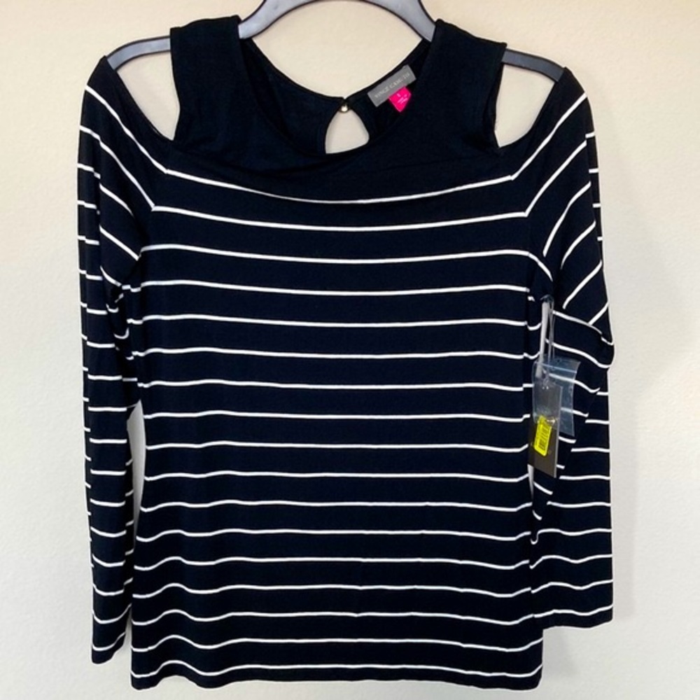 Vince Camuto Cold Shoulder Top